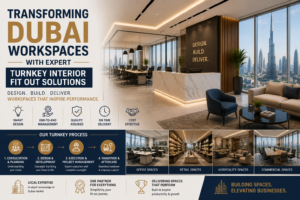 Transforming Dubai Workspaces with Expert Turnkey Interior Fit Out Solutions